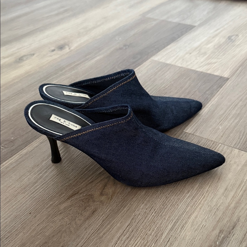 rag&bone denim mule 39.5